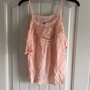 off the shoulder top with detail in front